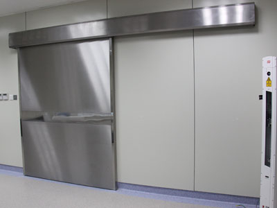 射線(xiàn)防護(hù)工程 電動(dòng)防護(hù)推拉門(mén)